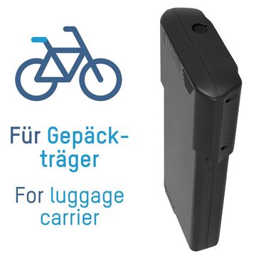 ANSMANN AG E-Bike Pedelec Gepäckträger Akku mit 11,4Ah und 418 Wh Kapazität Reichweite bis zu 100 km E-Bike Akku