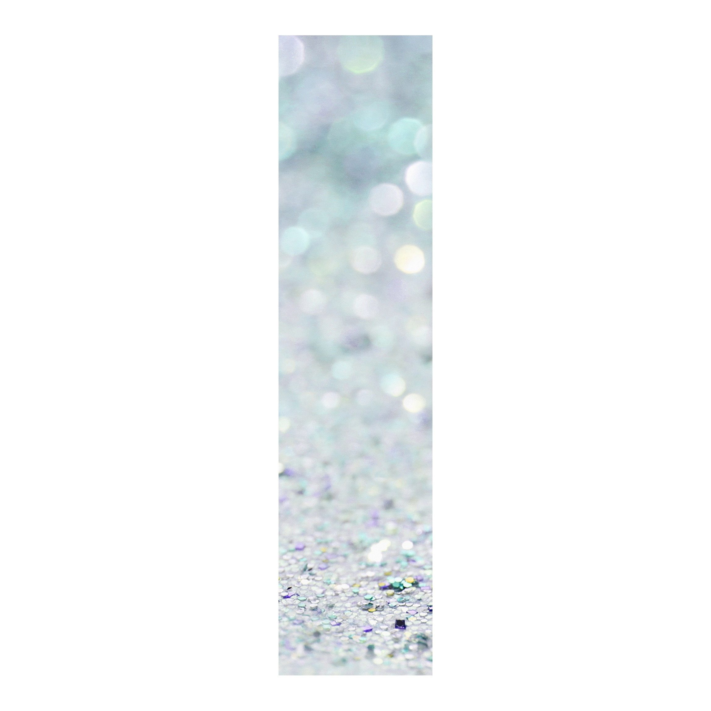 Bilderdepot24 Schiebegardine Flächenvorhang blickdicht Prinzessinnen Glitzer Mint (1 St), halbtransparent, Wohnzimmer große Flächengardine lichtdurchlässig für Klemm-System