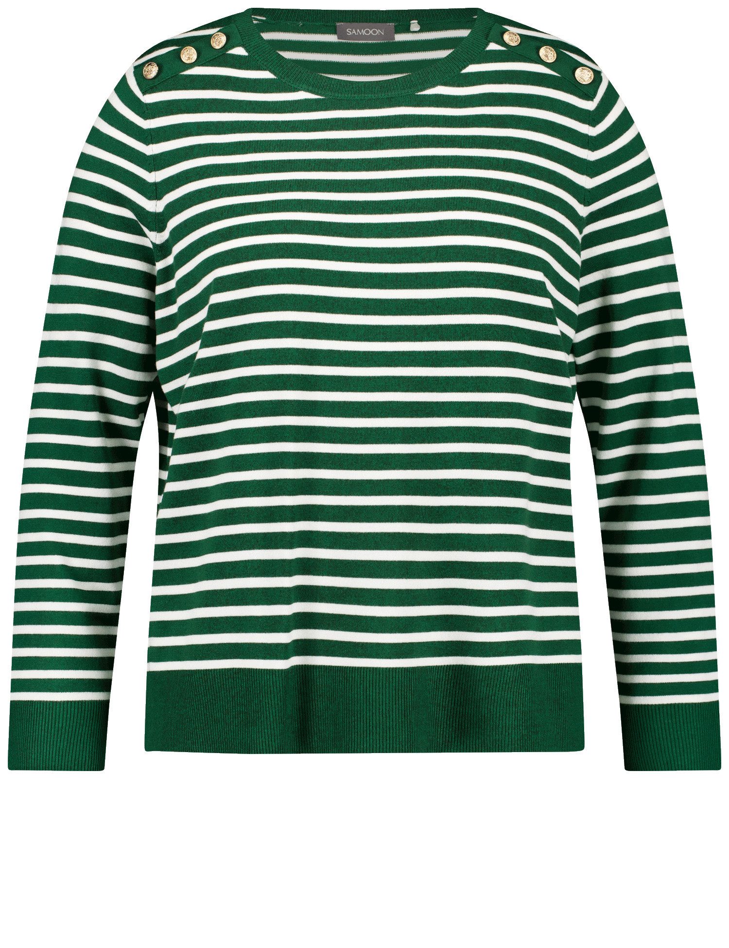 Samoon Sweatshirt PULLOVER 1/1 ARM günstig online kaufen