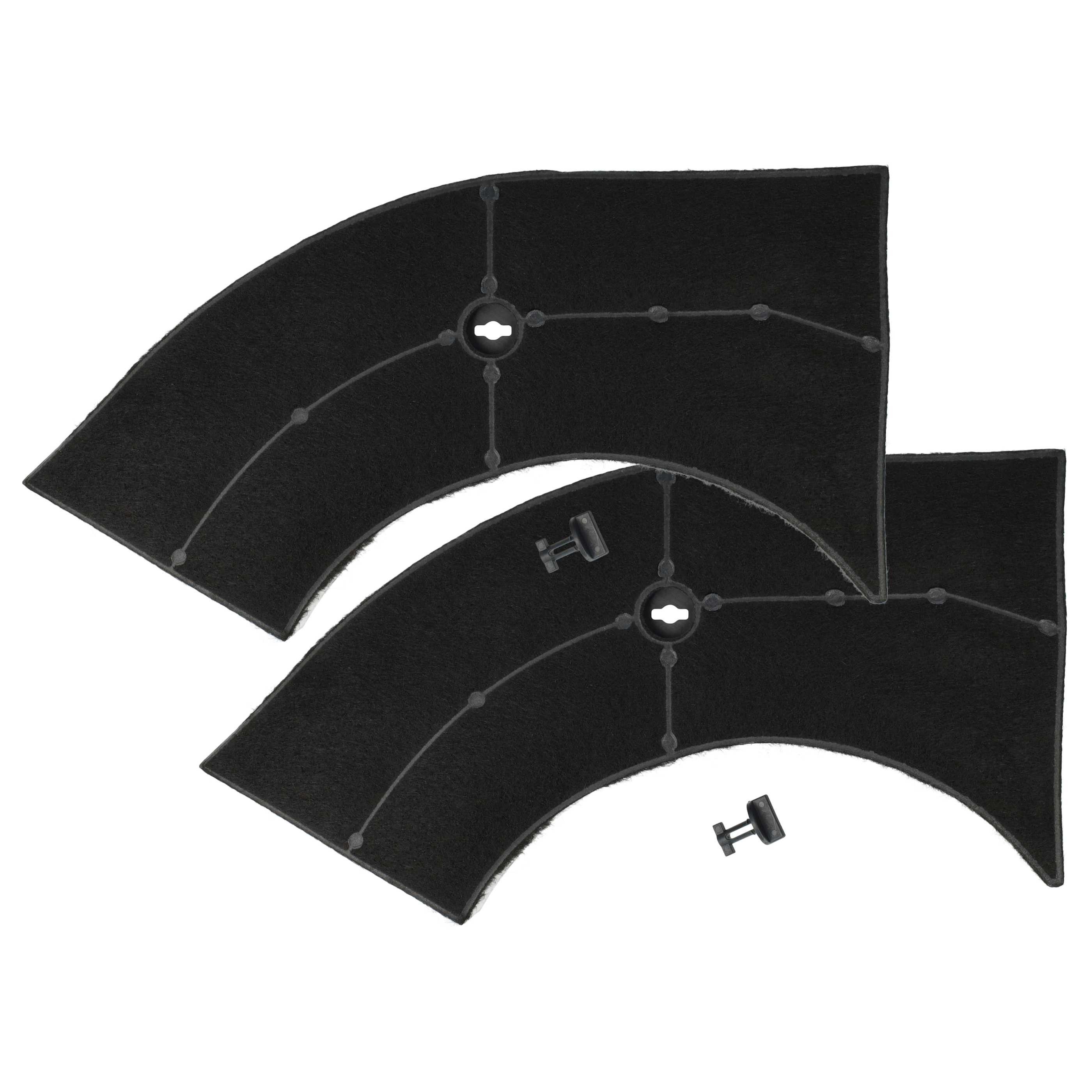 vhbw Aktivkohlefilter Ersatz für Bauknecht 481248048134, 481249038011, 481231018954, Zubehör für Electrolux / Siemens / Bauknecht / Elica / IKEA / Whirlpool / AEG / Neff / Balay / Bosch / Zanussi / Constructa / Indesit / BSH / IGNIS / JUNO / ZANKER / Quelle Privileg Matura / Philips Electrolux 5027456700/2, 5027887000/6, 5029064900/8, 902979380/0, E3CFE10, Siemens 00422933, 00647277, 00647278, DHZ2400, LZ24000, Bauknecht 50274567002, 50278870006, 50290649008, 481231018954, 481248048134, 481249038011, 481281718533, 482000003806, 482000028074, 484000008582, 852988901000, Nyttig FIL 100, Elica F00330/1, F003301, Model 10, IKEA 50274567002, 50278870006, 50290649008, 481231018954, 481248048134, 481249038011, 481281718533, 482000003806, 482000028074, 484000008582, 852988901000, Nyttig FIL 100, Whirlpool 50274567002, 50278870006, 50290649008, 481231018954, 481248048134, 481249038011, 481281718533, 482000003806, 482000028074, 484000008582, 852988901000, Nyttig FIL 100, AEG 5027456700/2, 502788
