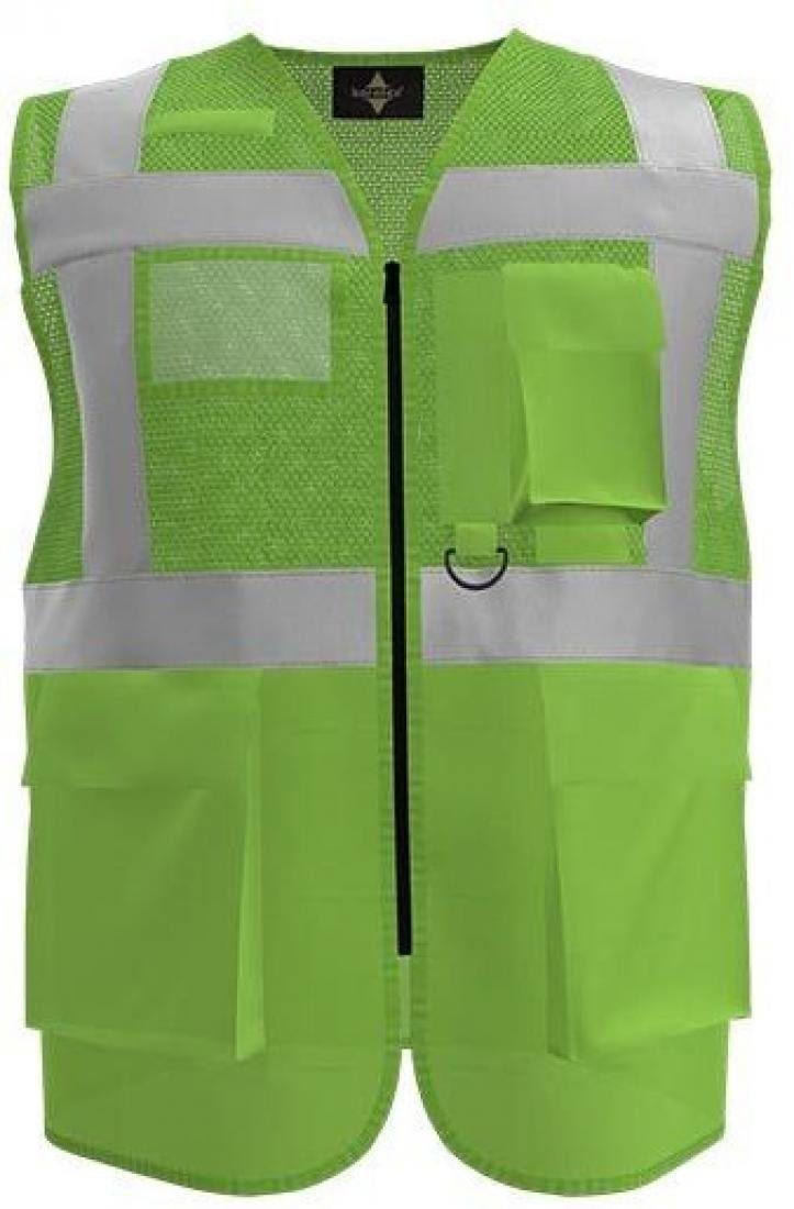 korntex Warnweste Multifunkitons-Warnweste Mesh Multifunction Vest günstig online kaufen