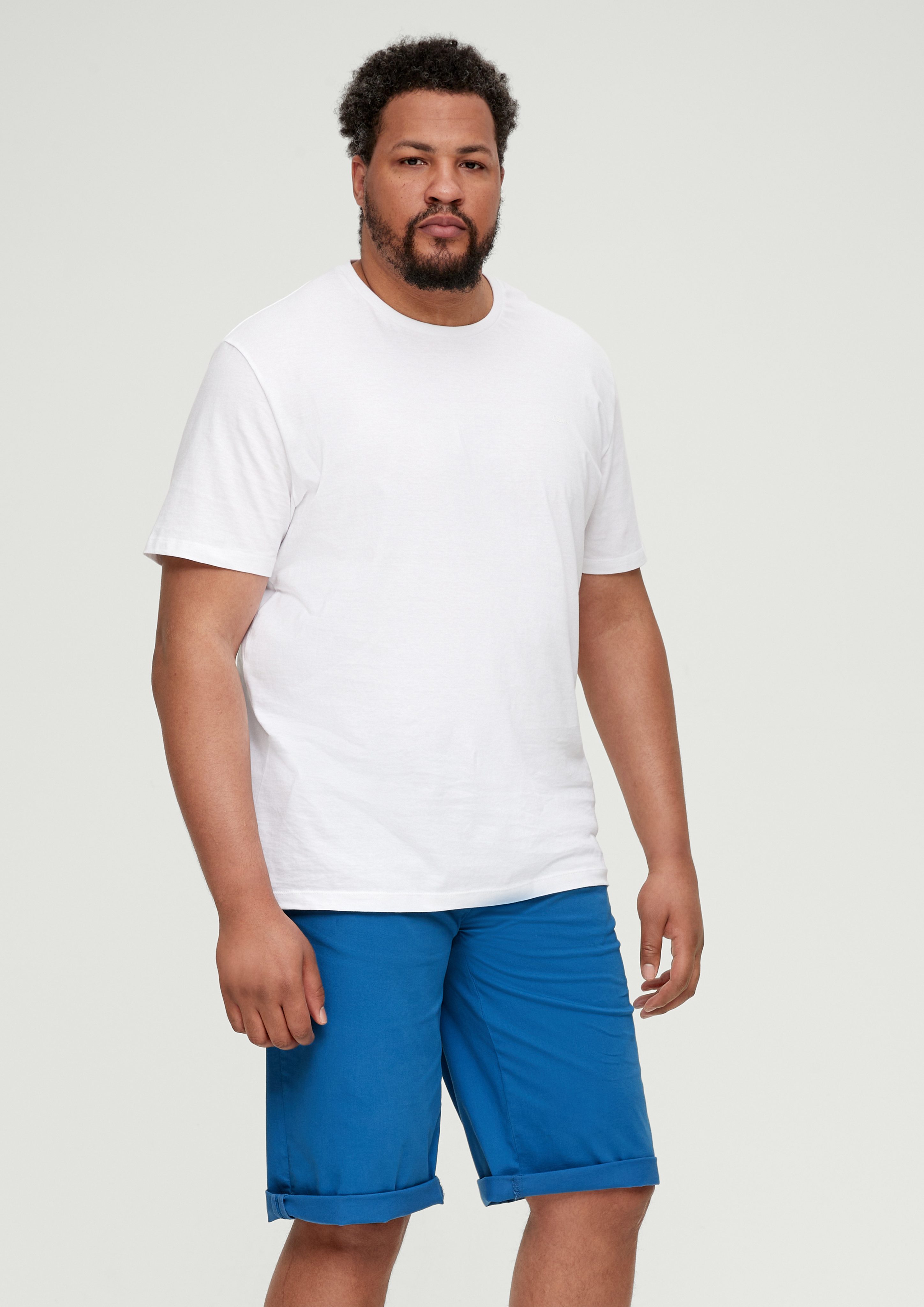 s.Oliver Bermudas Relaxed: Bermuda aus Baumwollstretch günstig online kaufen