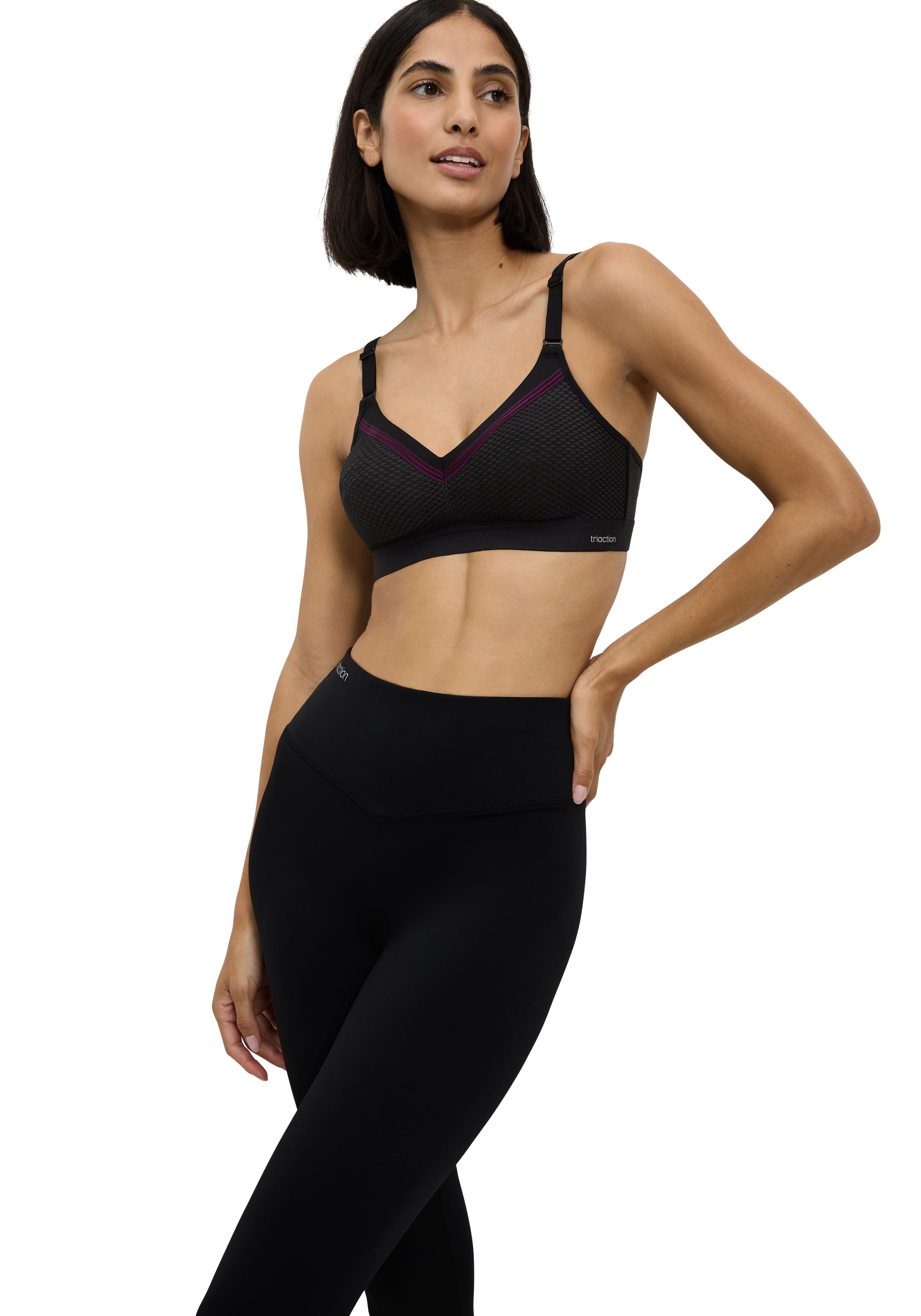 triaction by Triumph Sport-BH Triaction Free Motion N EX atmungsaktiv und hoher Halt