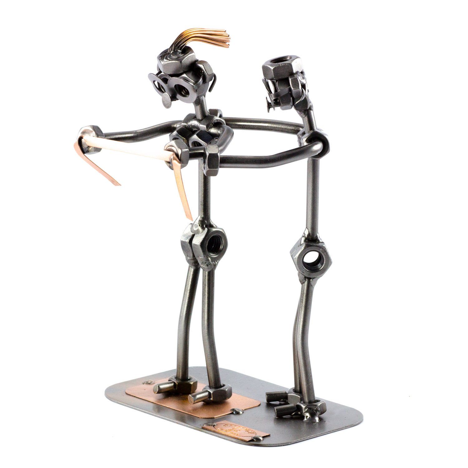 Steelman24 I Schroefmannetje Spiraalmannetje I Made in Germany I handwerk I cadeau-idee I stalen figuur I metalen figuur I metalen mannetje