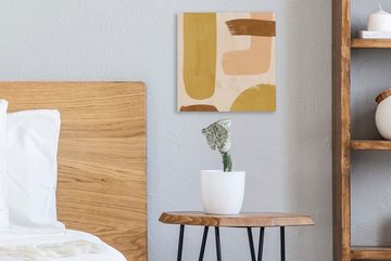 OneMillionCanvasses® Leinwandbild Abstrakt - Pastell - Boho, (1 St), Leinwand Bilder für Wohnzimmer Schlafzimmer