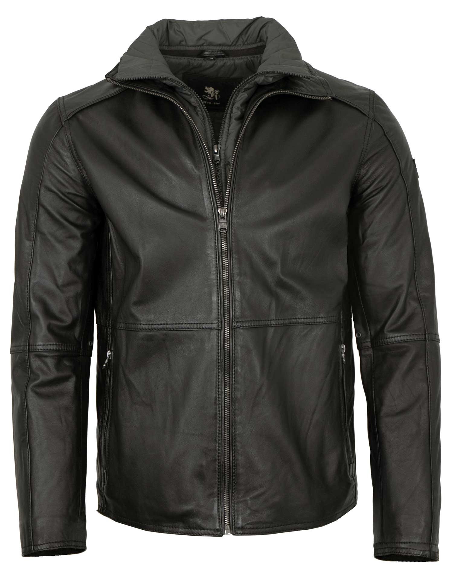 Otto Kern Lederjacke OK-505/M OTTO KERN - Herren Lederjacke Lammnappa schwa günstig online kaufen