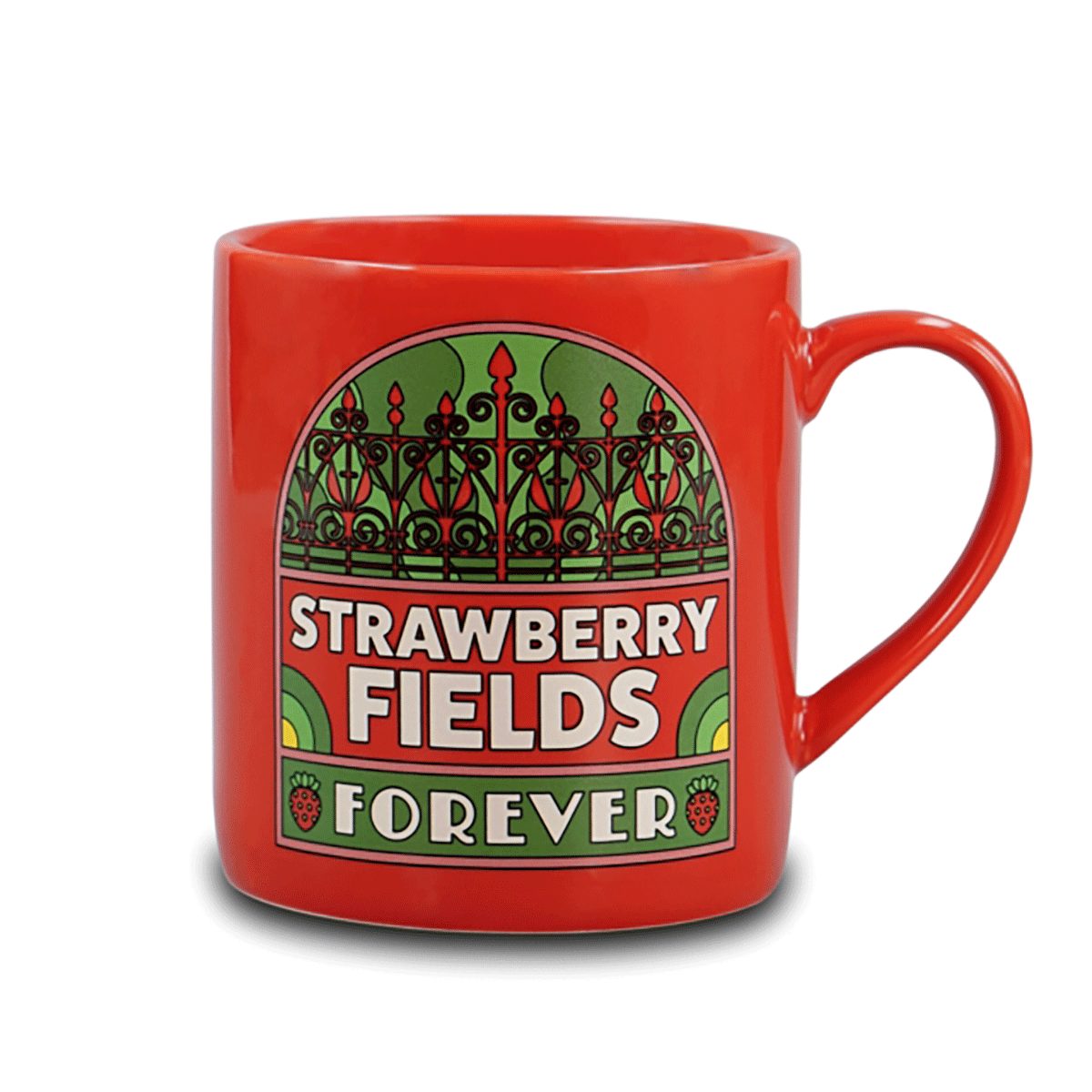 Half Moon Bay Musik-CD The Beatles (Strawberry Fields). Mug Signature.