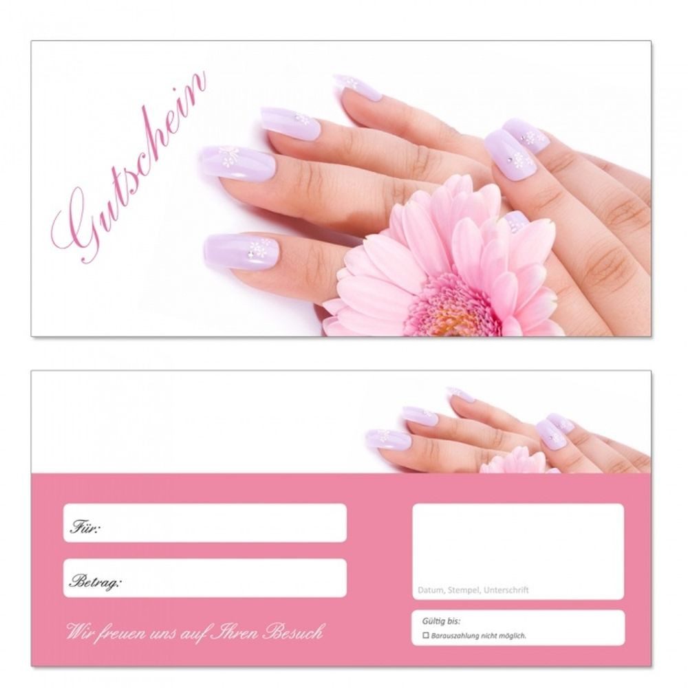 LYSCO Geschenkkarte Geschenkgutscheine Nagelstudio Naildesign Nägel, Nageldesigner Nagellack Gelnägel Kosmetik