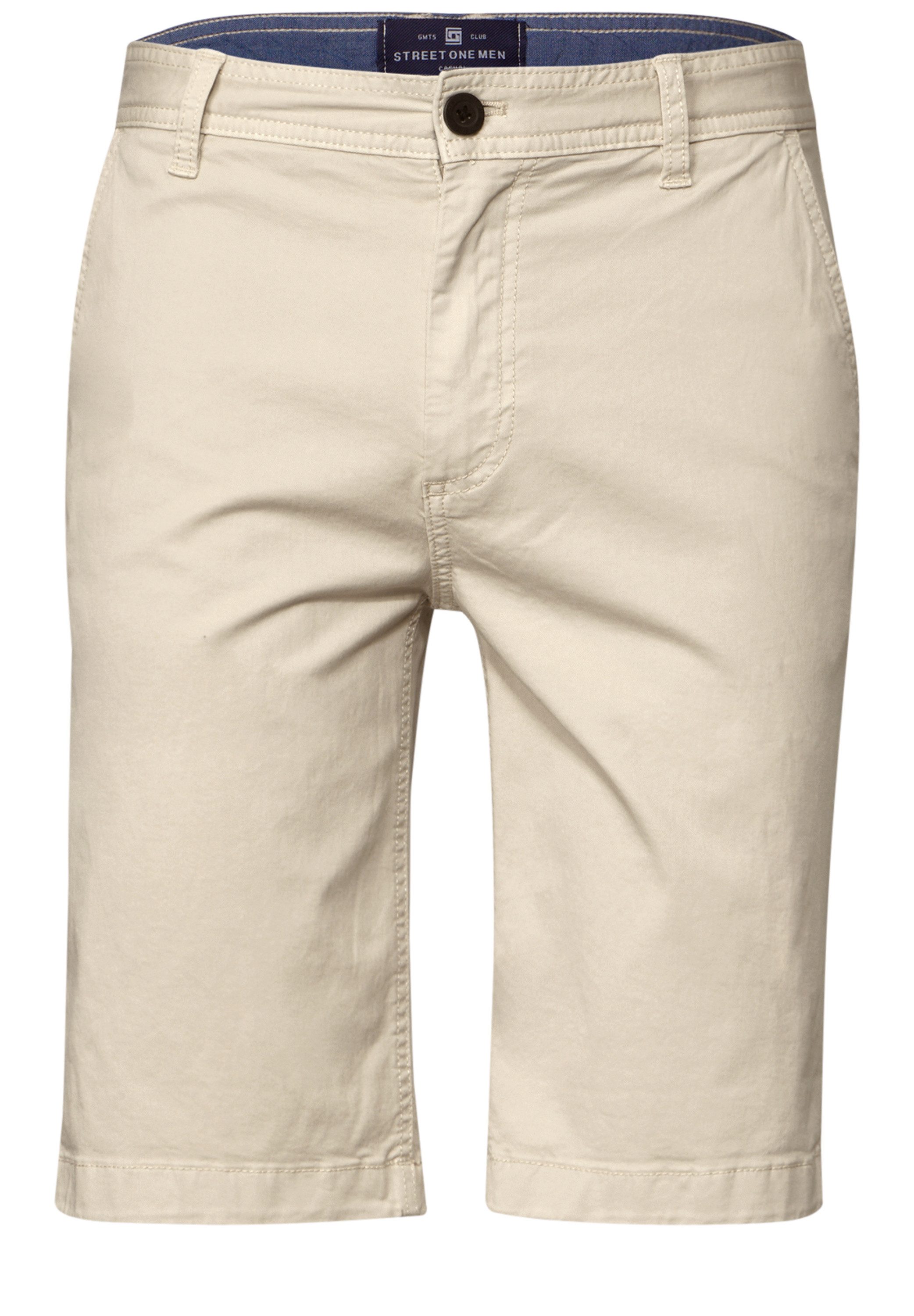 STREET ONE MEN Shorts, aus Baumwolle mit Stretchanteil günstig online kaufen