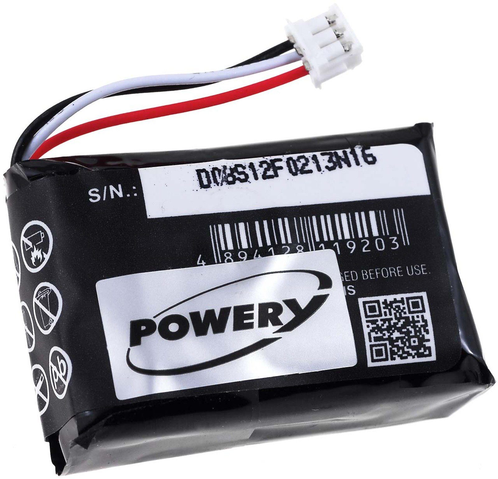 Powery Akku für GoPro Hero HWBL1 Kamera-Akku 800 mAh (3.8 V)