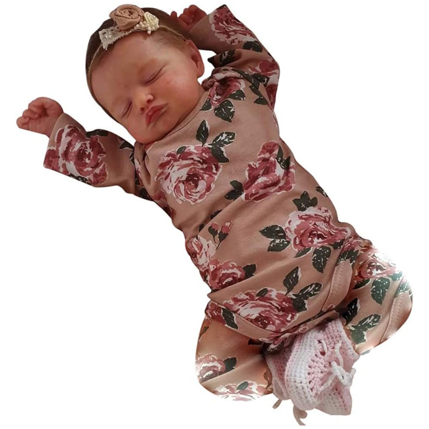 RWEUOQ Babypuppe Babypuppen Augen 19 Zoll günstig online kaufen