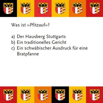 ars vivendi Spiel, Schwaben-Quiz (Neuauflage)