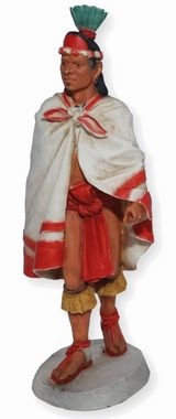 Castagna Dekofigur Native American Figur Nezahualcoyotl "Hungriger Koyote" H 18,5 cm Dekofigur Castagna