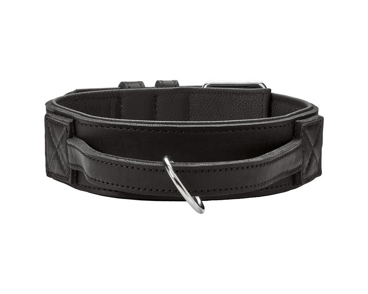 Thumbnail - Hunter Tierbedarf Hunde-Halsband Trainingshalsband mit Griff Larvik schwarz