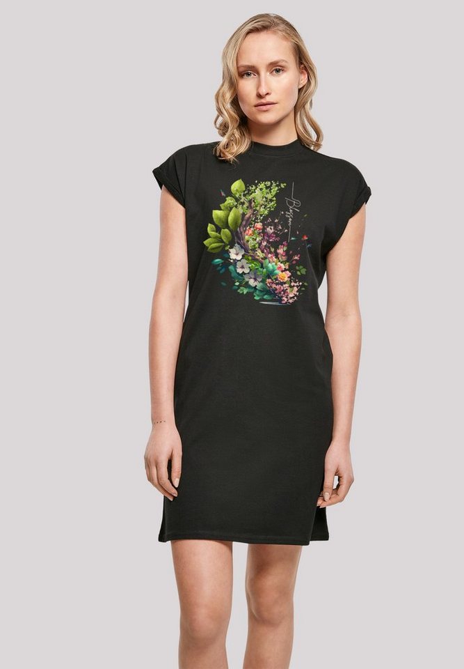 Kleid F4NT4STIC Baum Blüten Print Shirtkleid