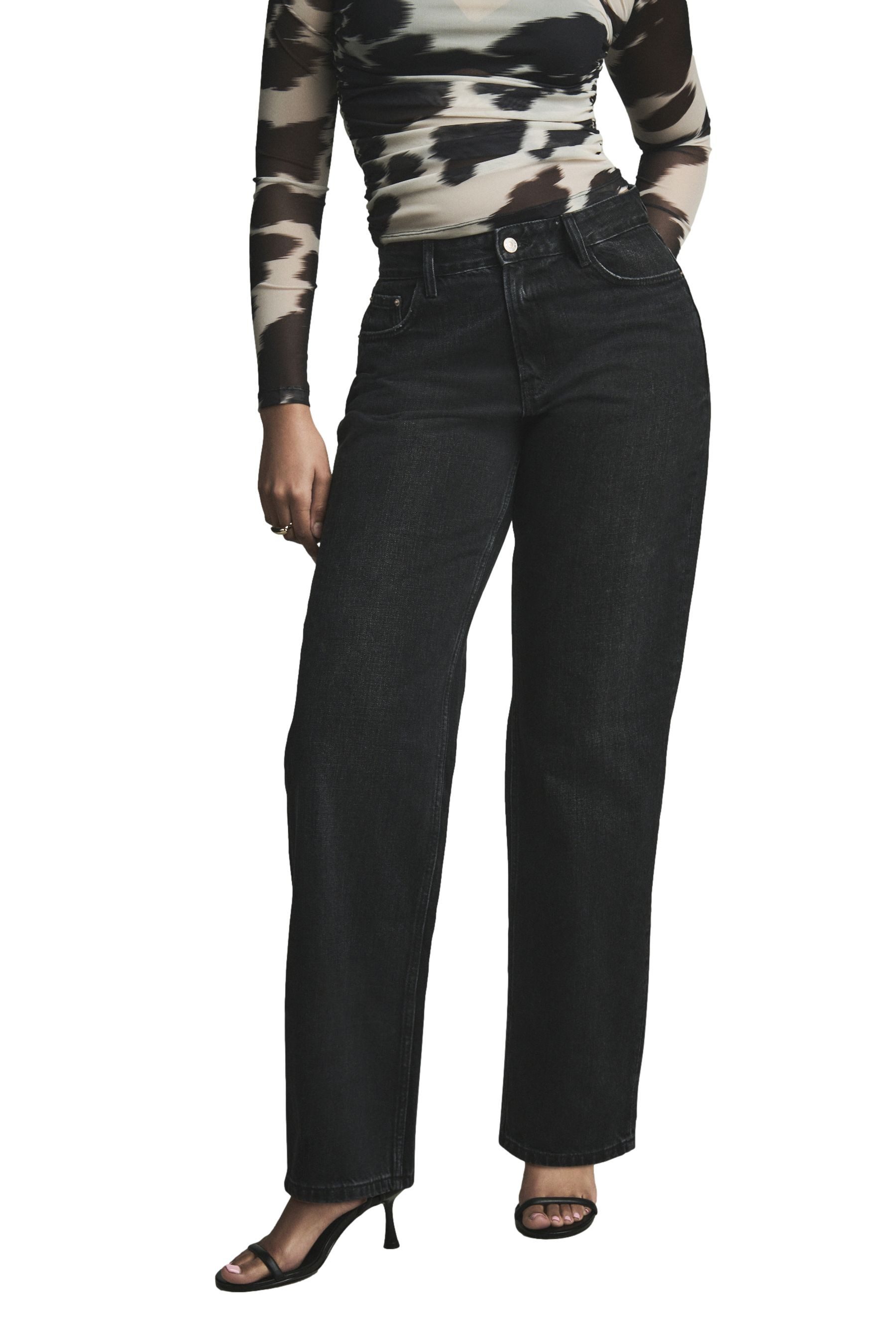 Next Weite Jeans Hourglass-Jeans mit weitem günstig online kaufen