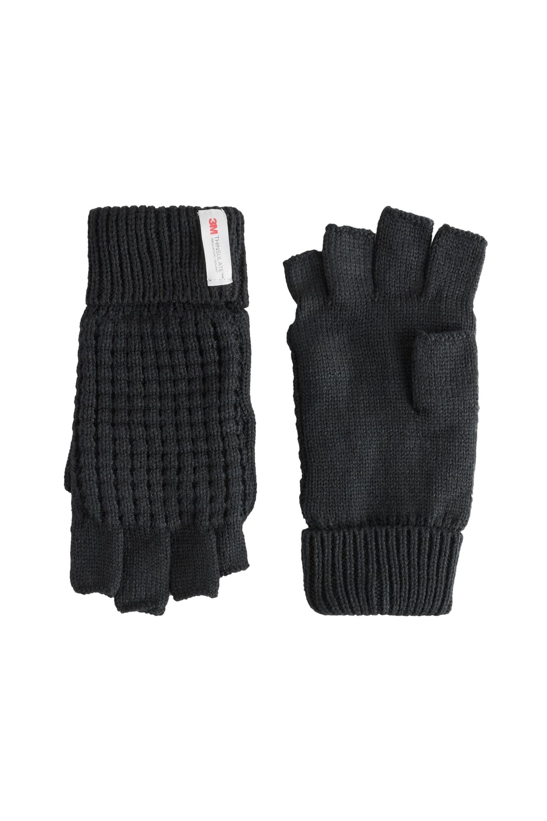 Strickhandschuhe Thinsulate Fingerlose Strickhandschuhe