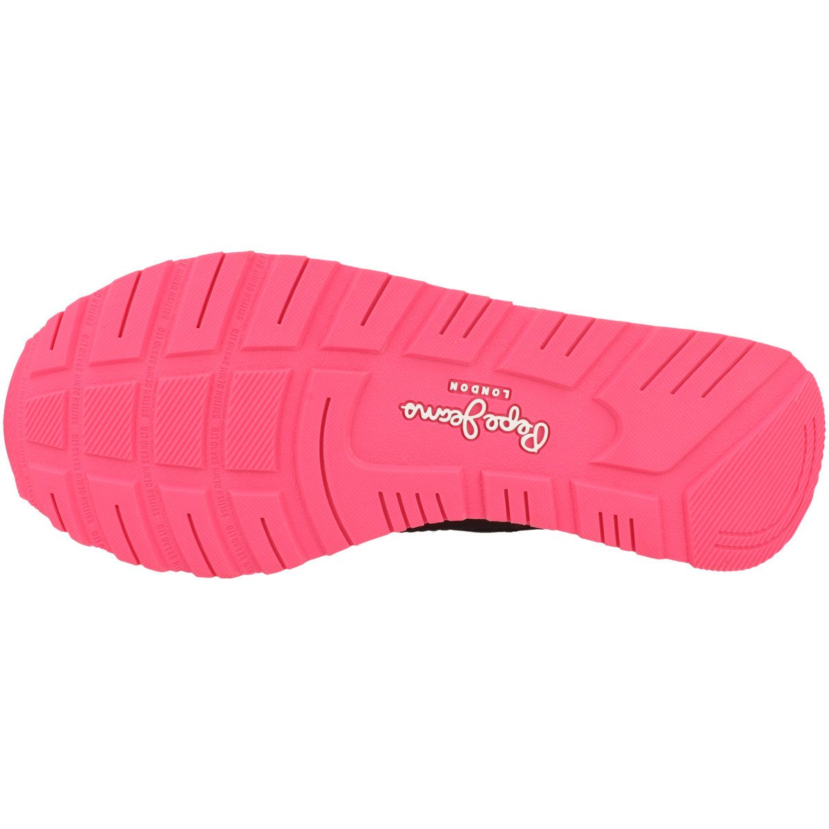 Pepe Jeans Brit Neon Damen Sneaker Turnschuhe, Sportschuhe, Freizeitschuhe, Halbschuhe, Schnürschuhe