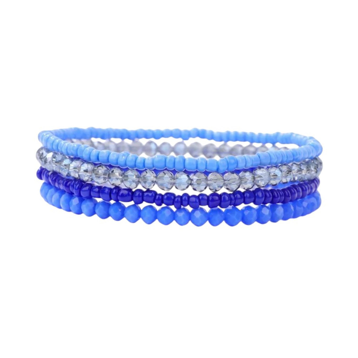 KARMA Armband Set Damenarmband Glasperlen 4er günstig online kaufen