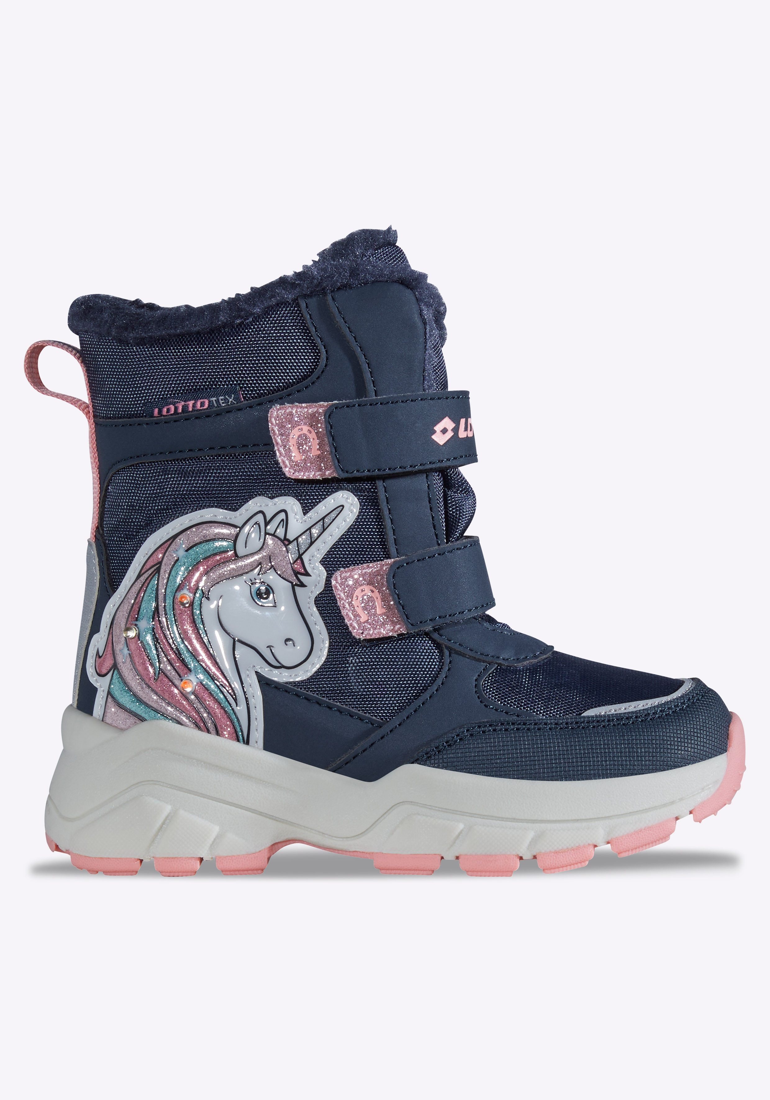 Lotto Winterboots Winterschuhe, Winterstiefel, wasserdicht & mit Blinkfunktion