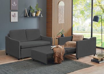 ATLANTIC home collection XXL-Sessel Anella, mit Cord-Bezug, mit Schlaffunktion, frei im Raum stellbar