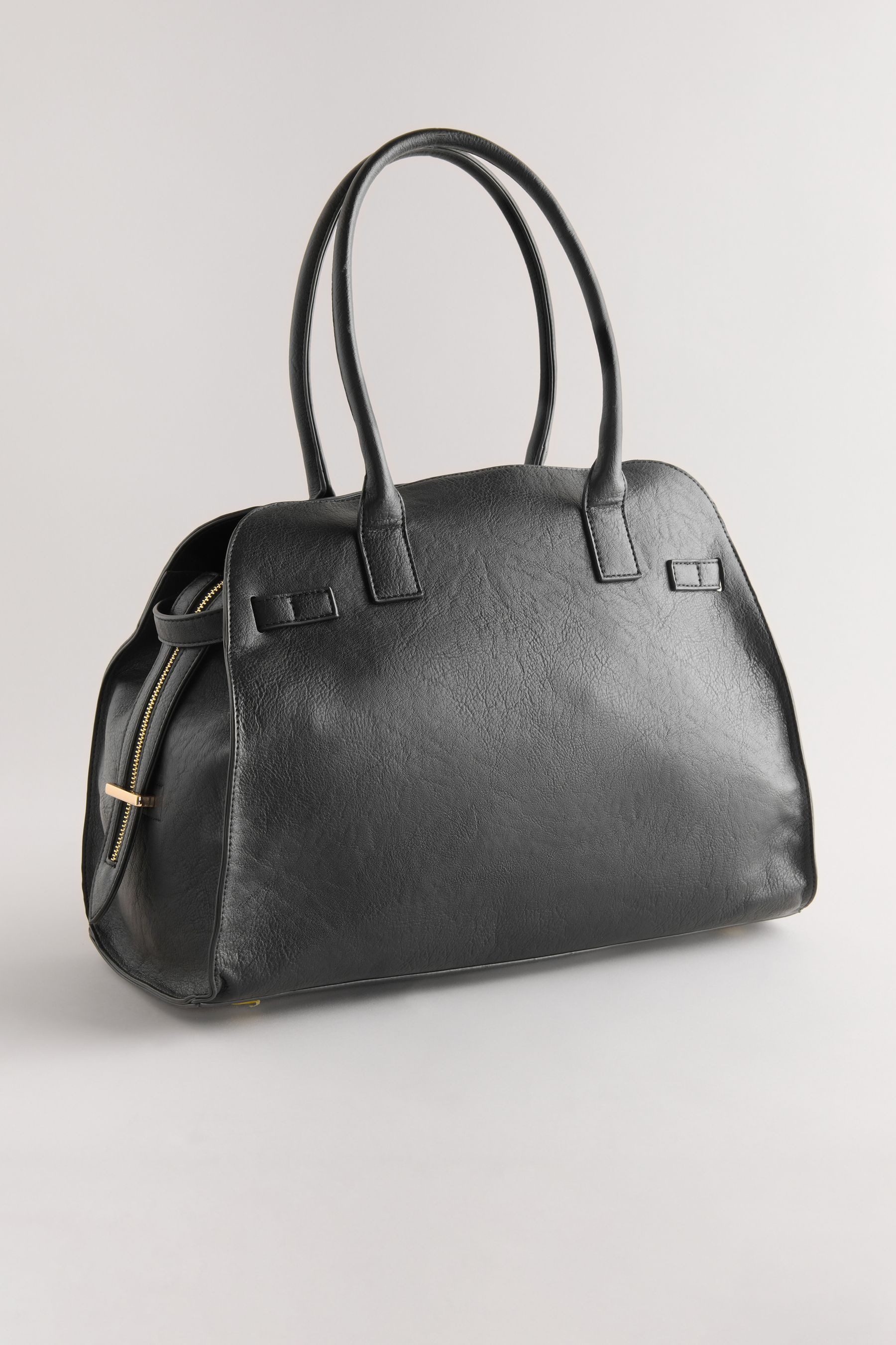 Next Einkaufsbeutel Strukturierte Umhängetasche