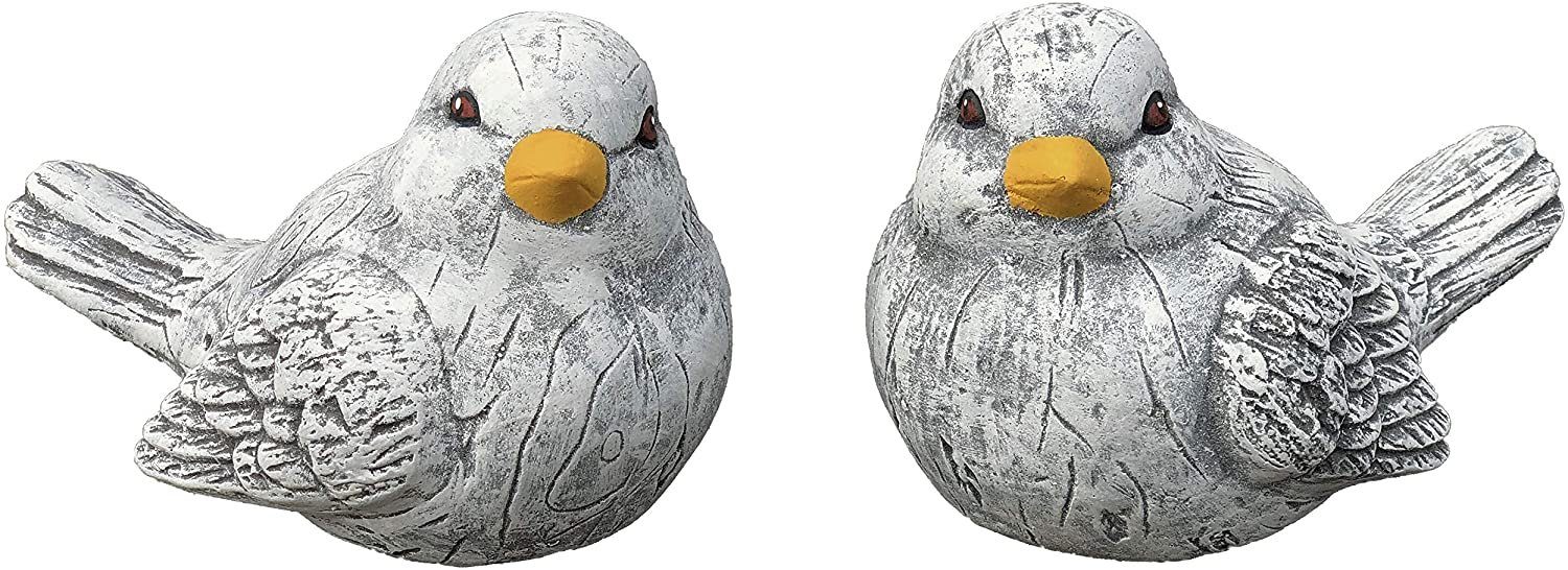Stone and Style Gartenfigur Steinfigur 2er Set Vögel groß günstig online kaufen