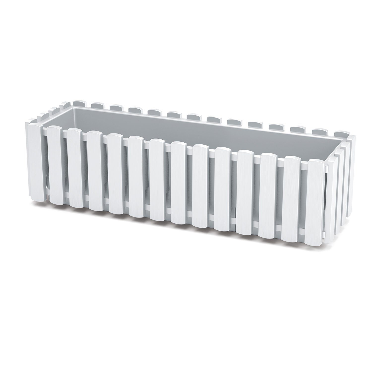 KAGM Blumenkasten Balkonkasten Pflanzkasten Landhausoptik Lattenoptik günstig online kaufen