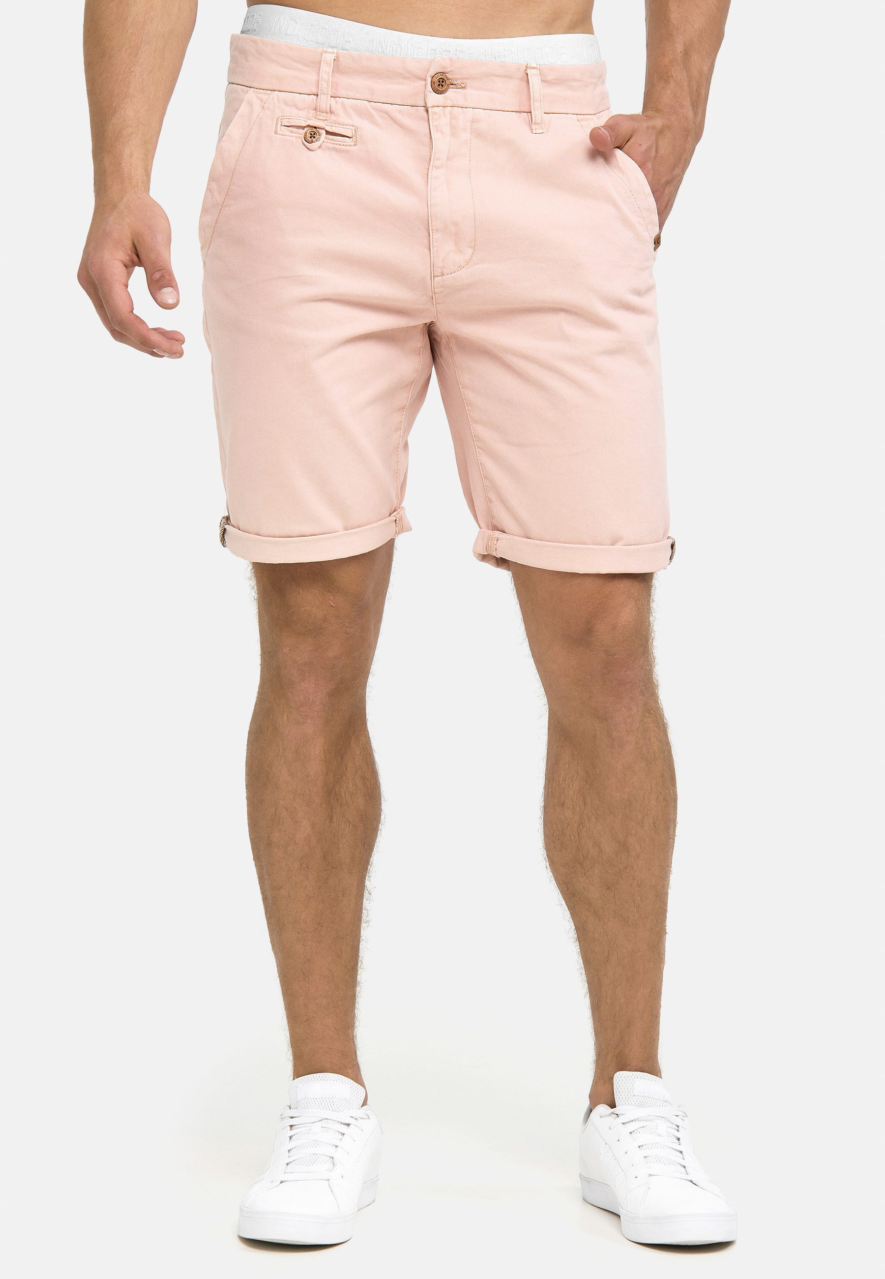 Indicode Chinoshorts Cuba aus Baumwollgemisch günstig online kaufen