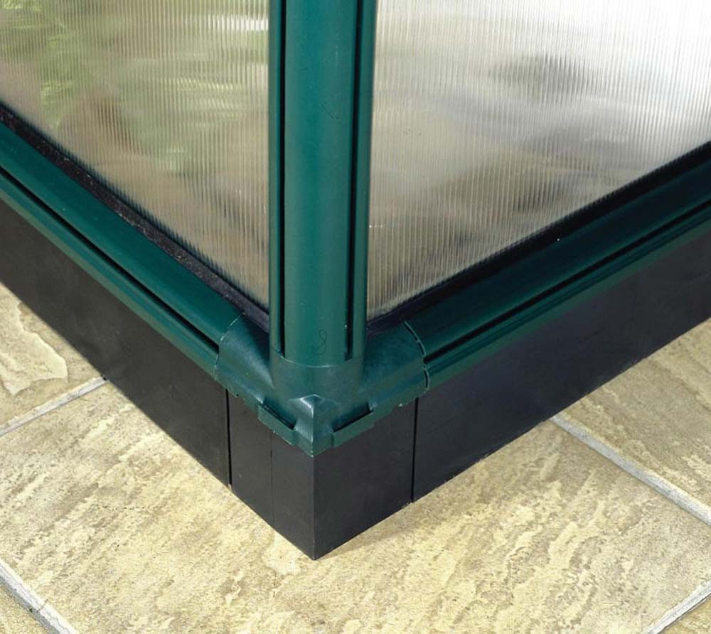 Rion Gewächshaus SMART 37, Montagefreundliches Stecksystem, LxHxB 449x204x198cm