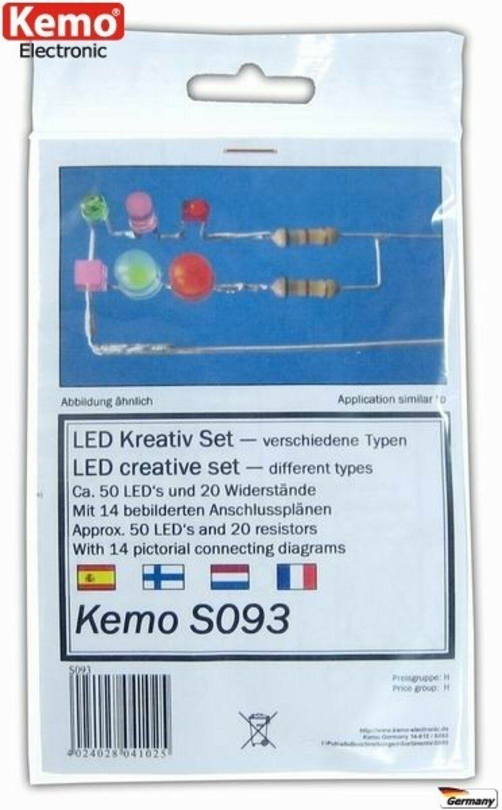 Kemo Modellbausatz LED-Kreativ-Set