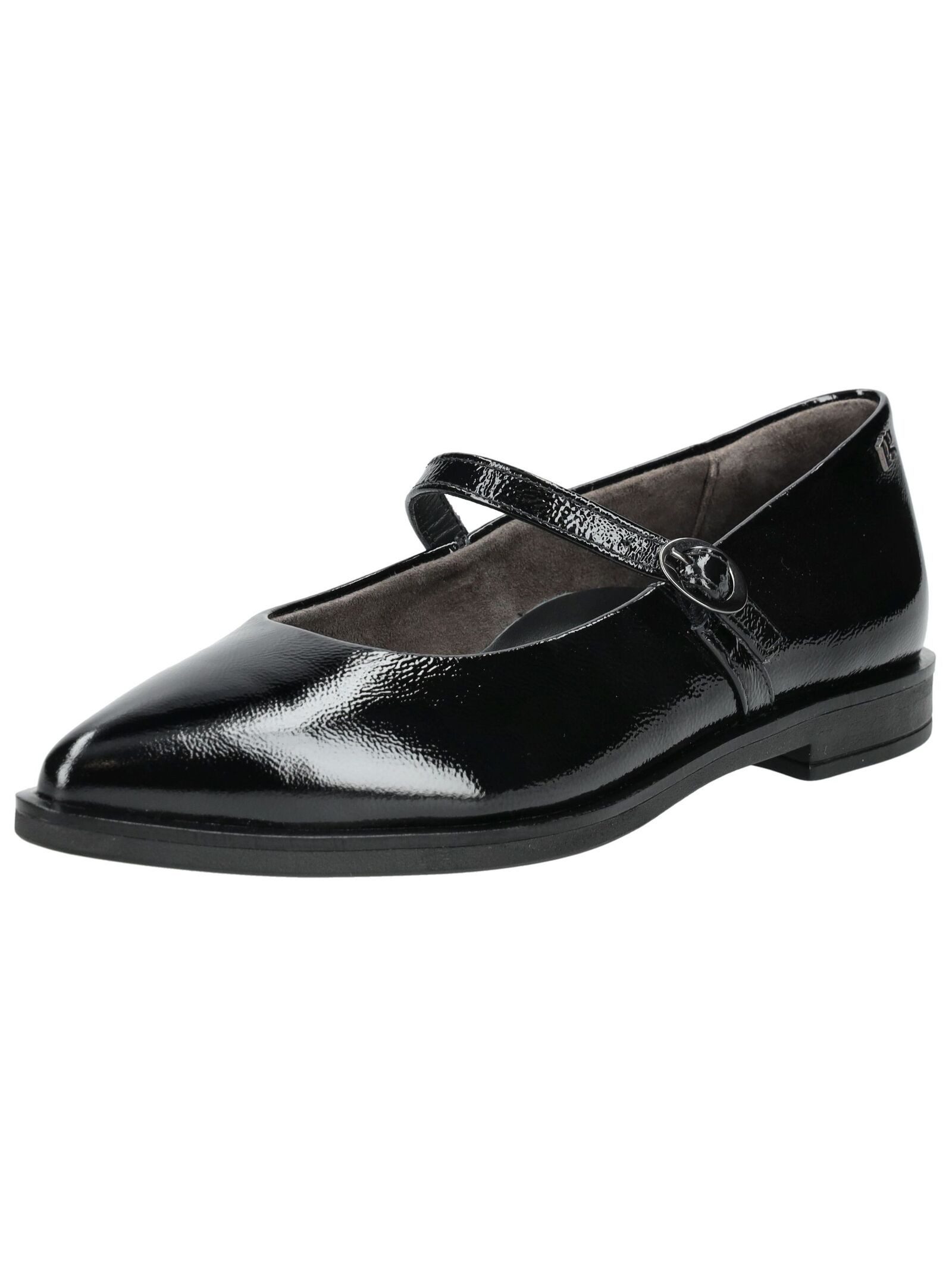 Ballerinas Leder Riemchenballerina