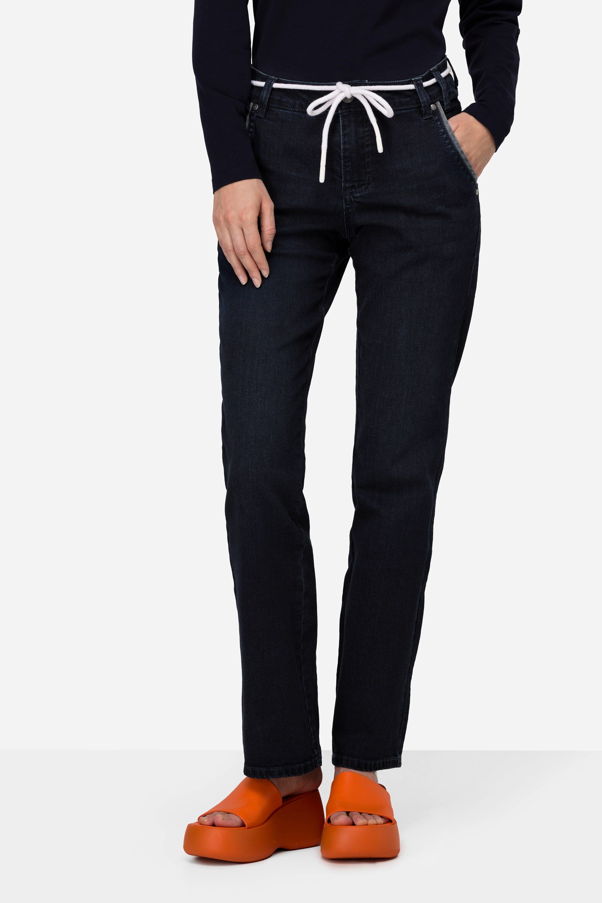 5-Pocket-Jeans Bootcut-Jeans Tina gerade Passform 5-Pocket