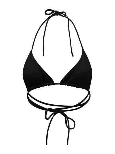 OW COLLECTION Bügel-Bikini-Top (1-St), Drapiert/gerafft