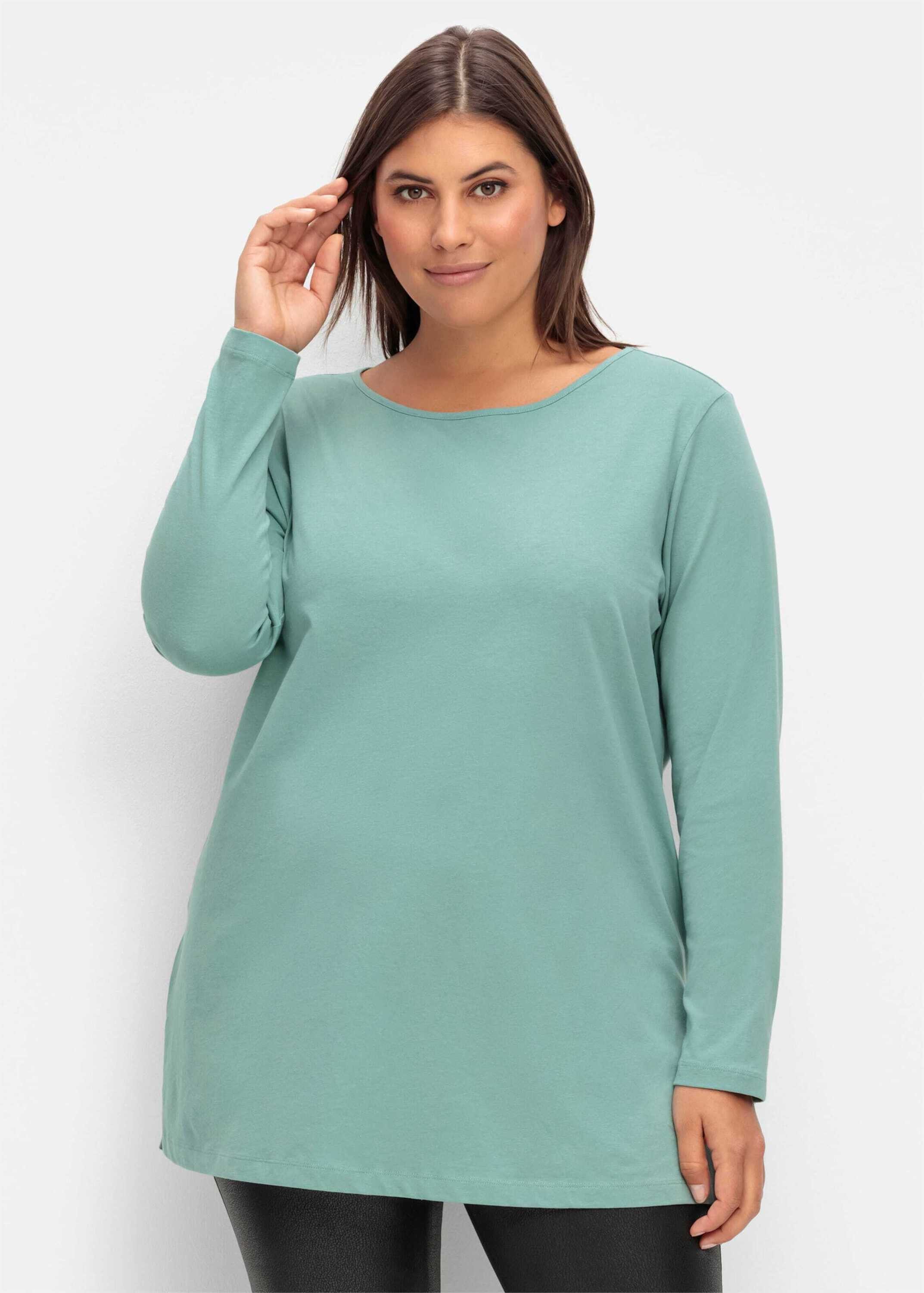 Sieh an! T-Shirt Longshirt Langarm