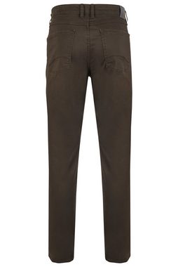 Hattric 5-Pocket-Jeans HATTRIC HUNTER dark brown 688405 6209.20 - HIGH STRETCH
