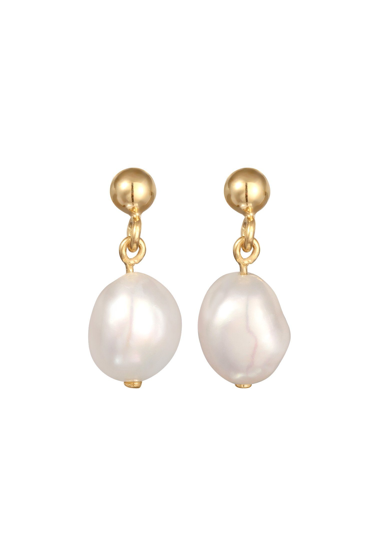 Elli Premium Perlenohrringe Süßwasserperlen Dezent 925 Silber günstig online kaufen