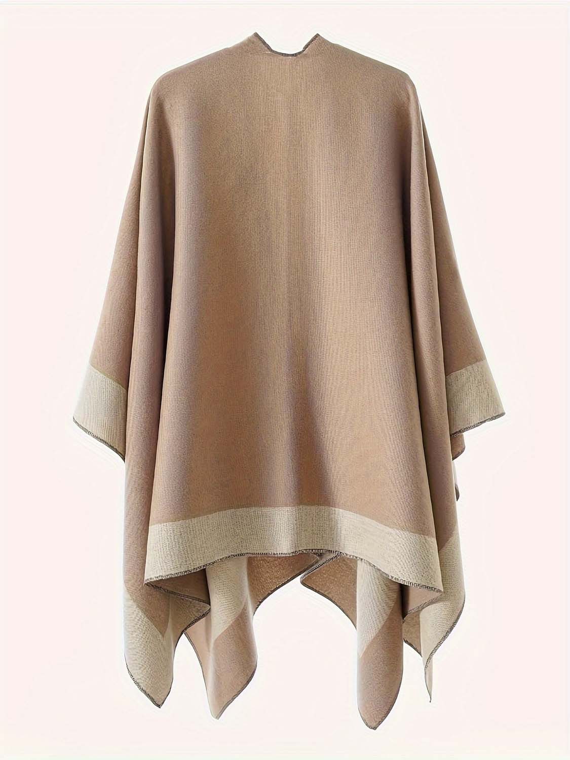 Oemmn Poncho Damen Schal,Poncho,Wärmender Schal für alle Jahreszeiten
