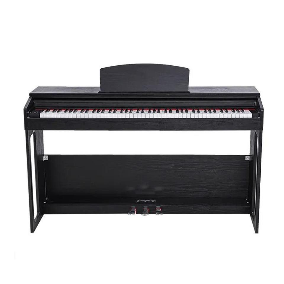 JVmoebel Digitalpiano Schwarzes digitales Klavier mit anschlagdynamischen Tasten (1-St., Maße Digitale Klaviere), Made in Europe
