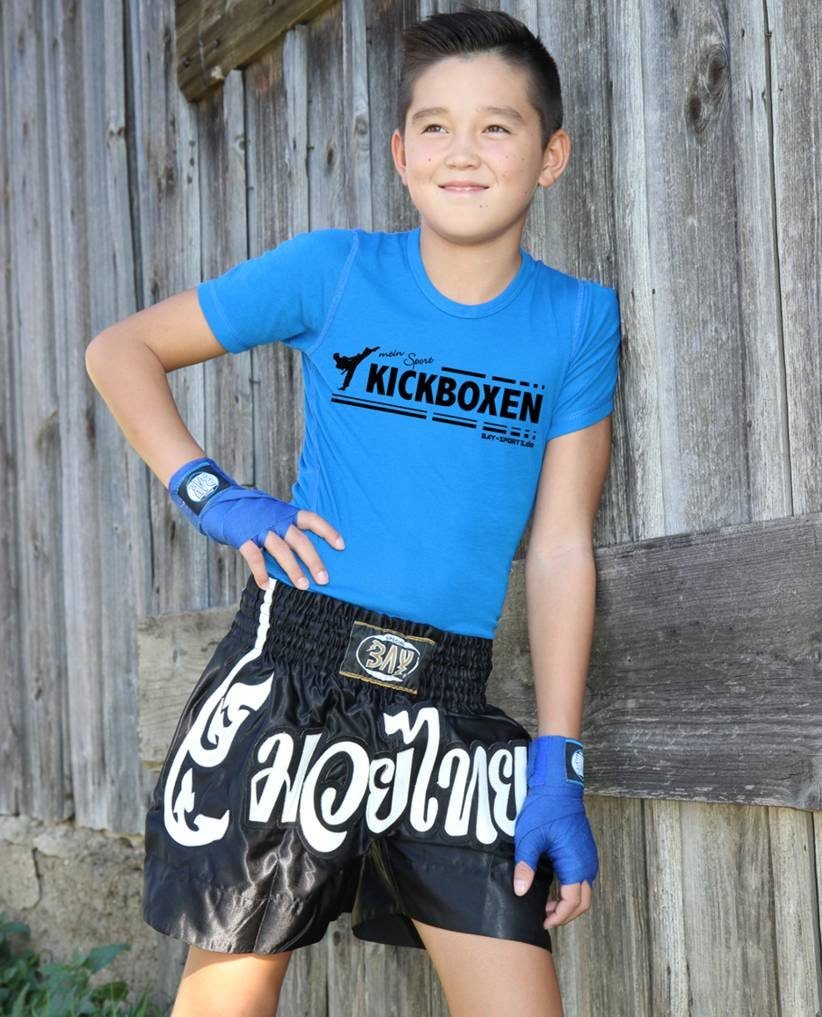 BAY-Sports T-Shirt Kickboxen mein Sport Kickboxshirt günstig online kaufen