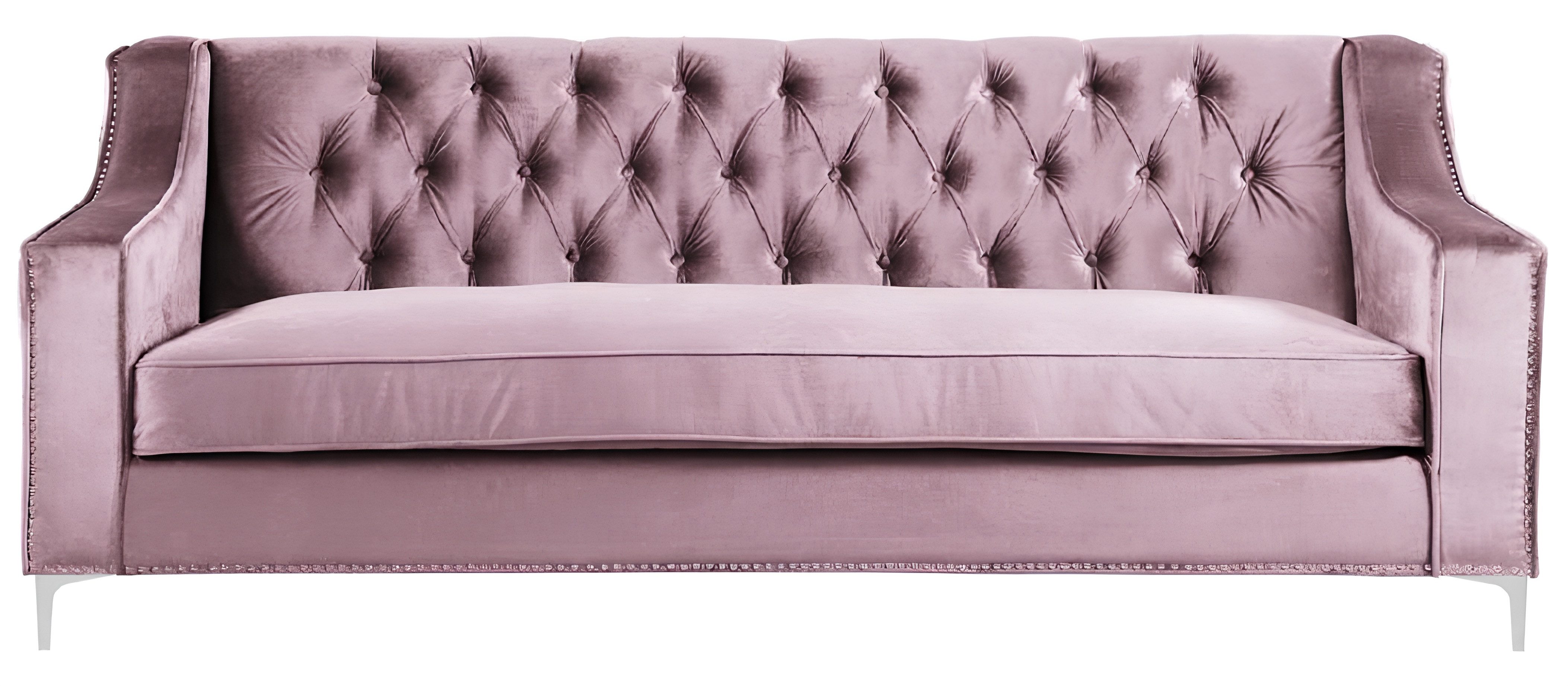 Xlmoebel Chesterfield-Sofa Neu Chesterfield-Sofa in modernem Design mit silberner Farbe und Platz, Hergestellt in Europa