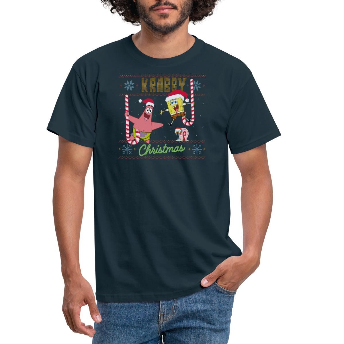 Spreadshirt T-Shirt SpongeBob Schwammkopf Krabby Ugly günstig online kaufen