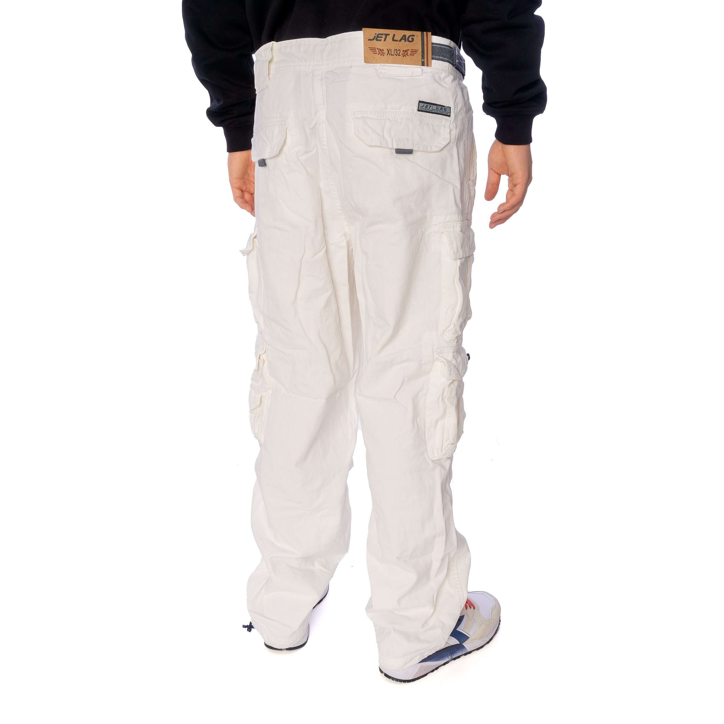 Jet Lag Cargohose Hose Jet Lag 007 twill white günstig online kaufen