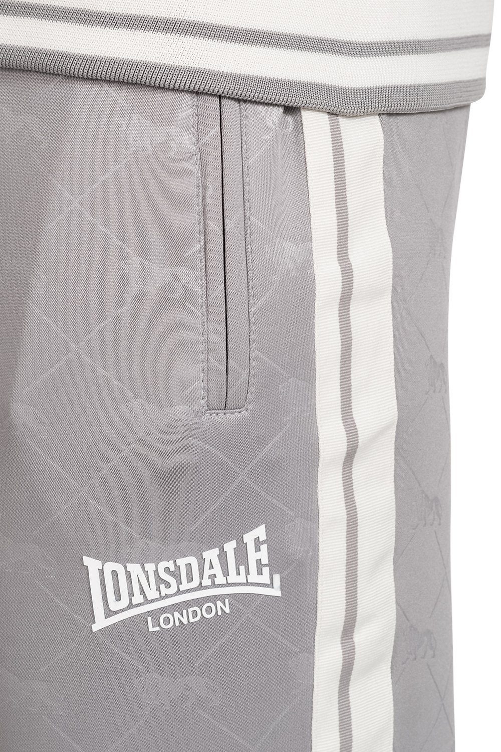 ASHWELL Grey/White Trainingsanzug Lonsdale