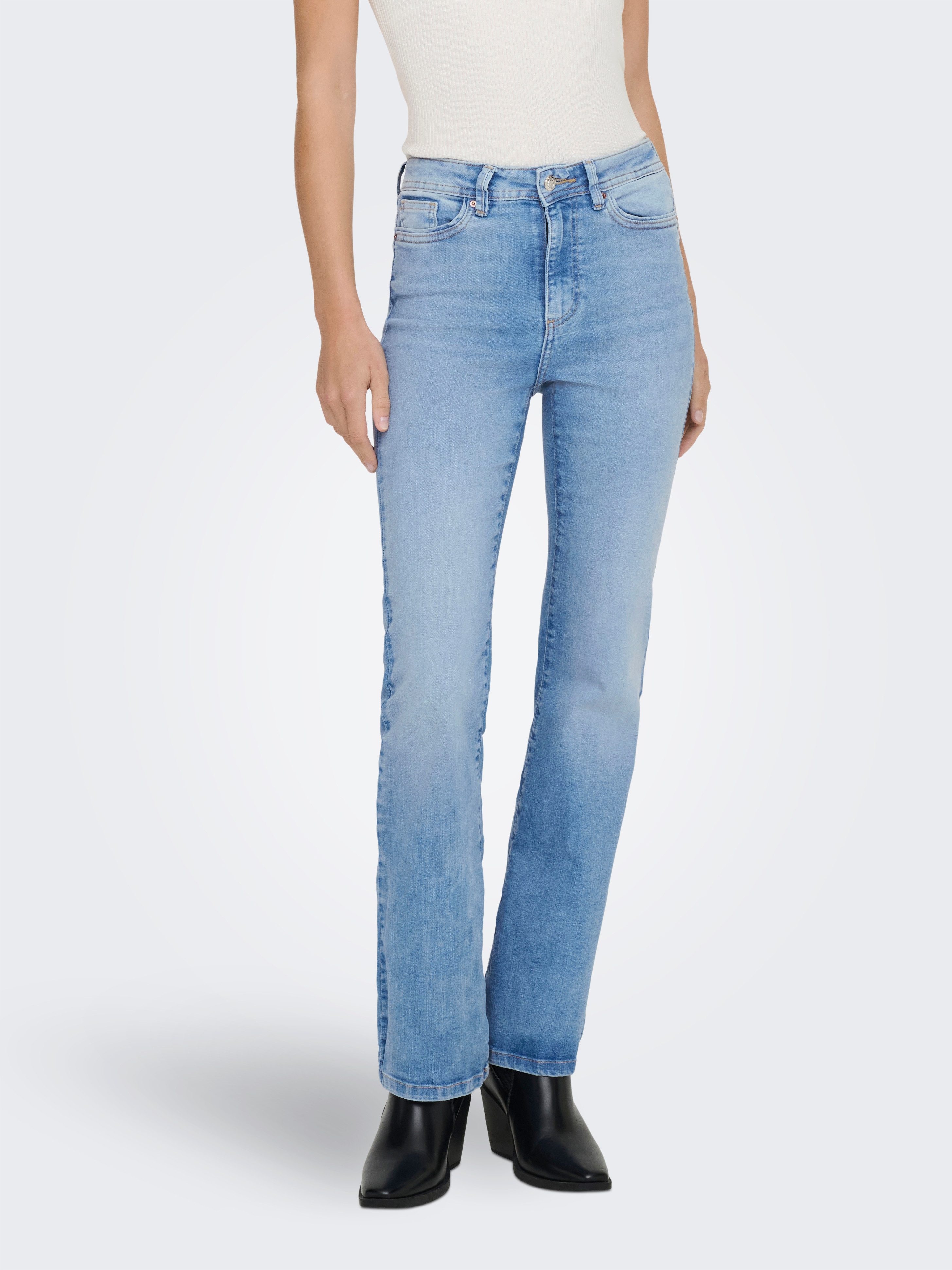 ONLY Bootcut-Jeans ONLWAUW HW FLARED DNM TAI312