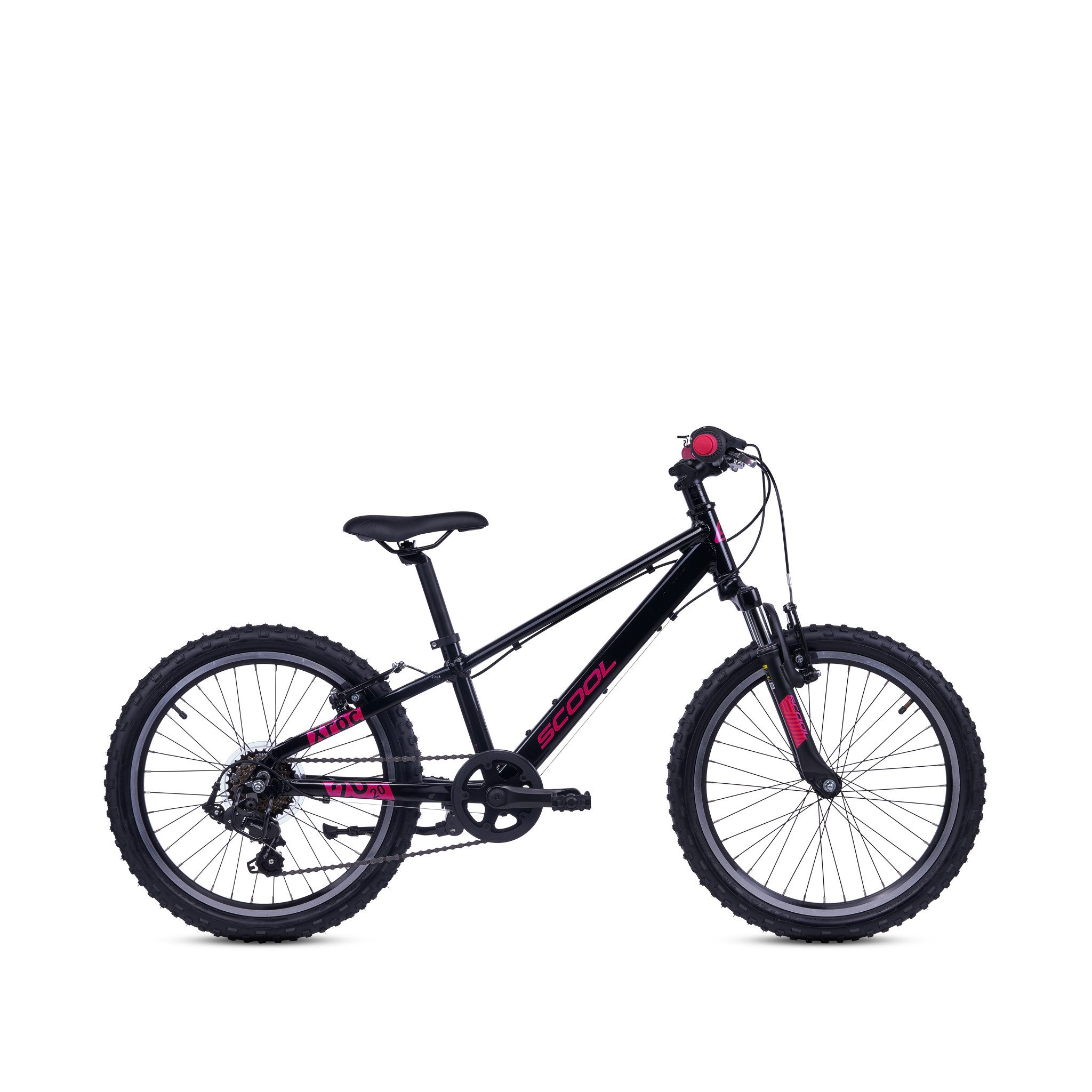 S’COOL Jugendfahrrad S'COOL Xroc Pro 20-K7 Oxid/Pink, 7 Gang Shimano, Kettenschaltung