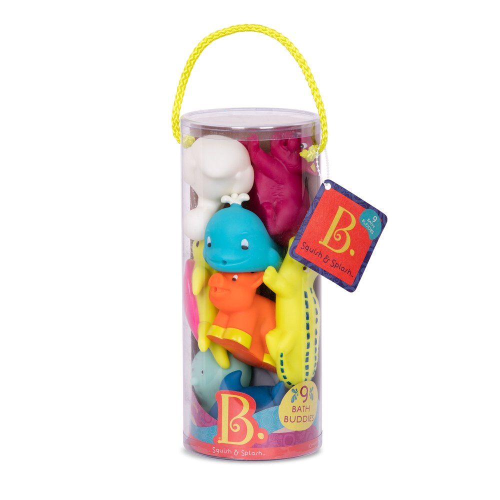 B. TOYS Badespielzeug B. Splash Squish & 2 Wasserspielzeug-Tiere Set