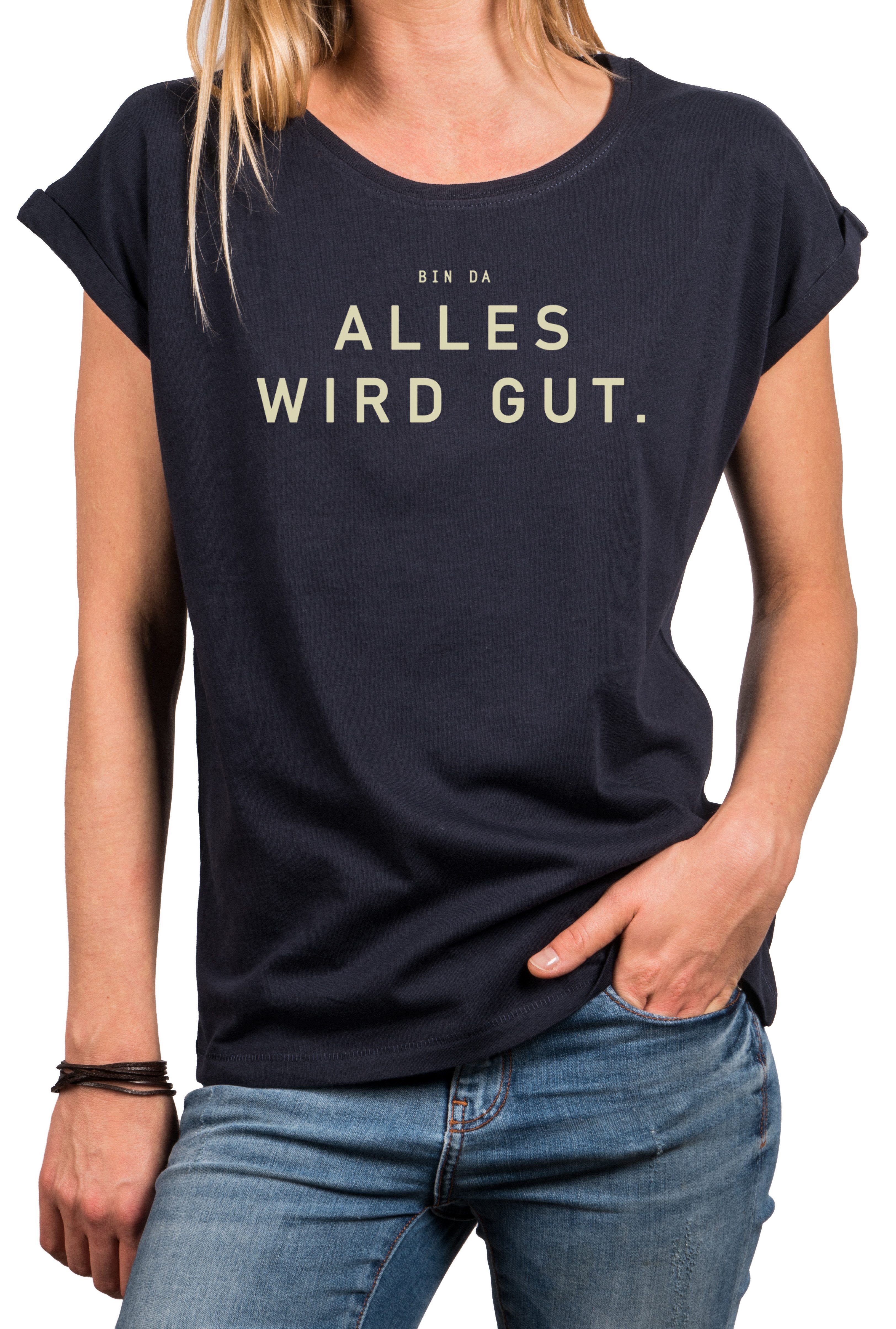 Print-Shirt Damen lustige Sprüche für Frauen Geschenke Geburtstag Freundin Mama