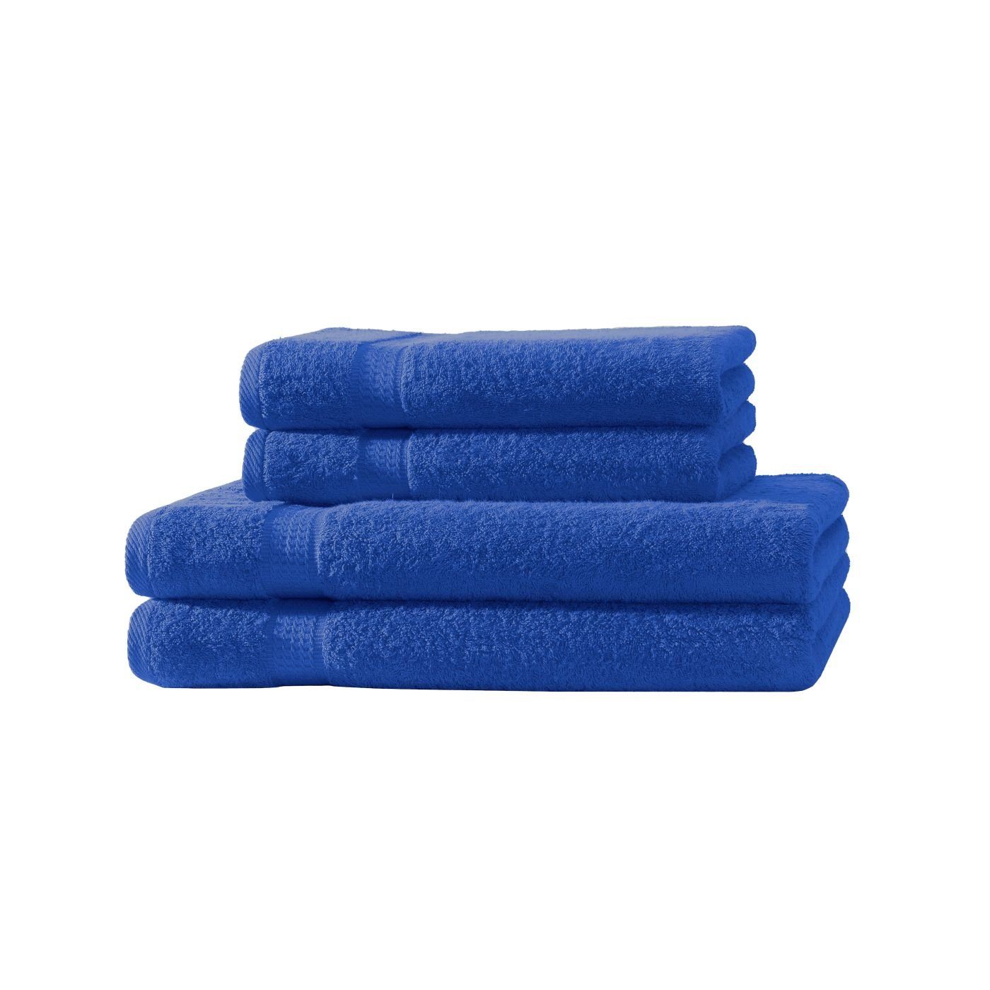 soma Handtuchset, (1-St) Baumwolle Bordüre mit Baumwolle, Frotteeware Handtuch 100% Uni Handtücher