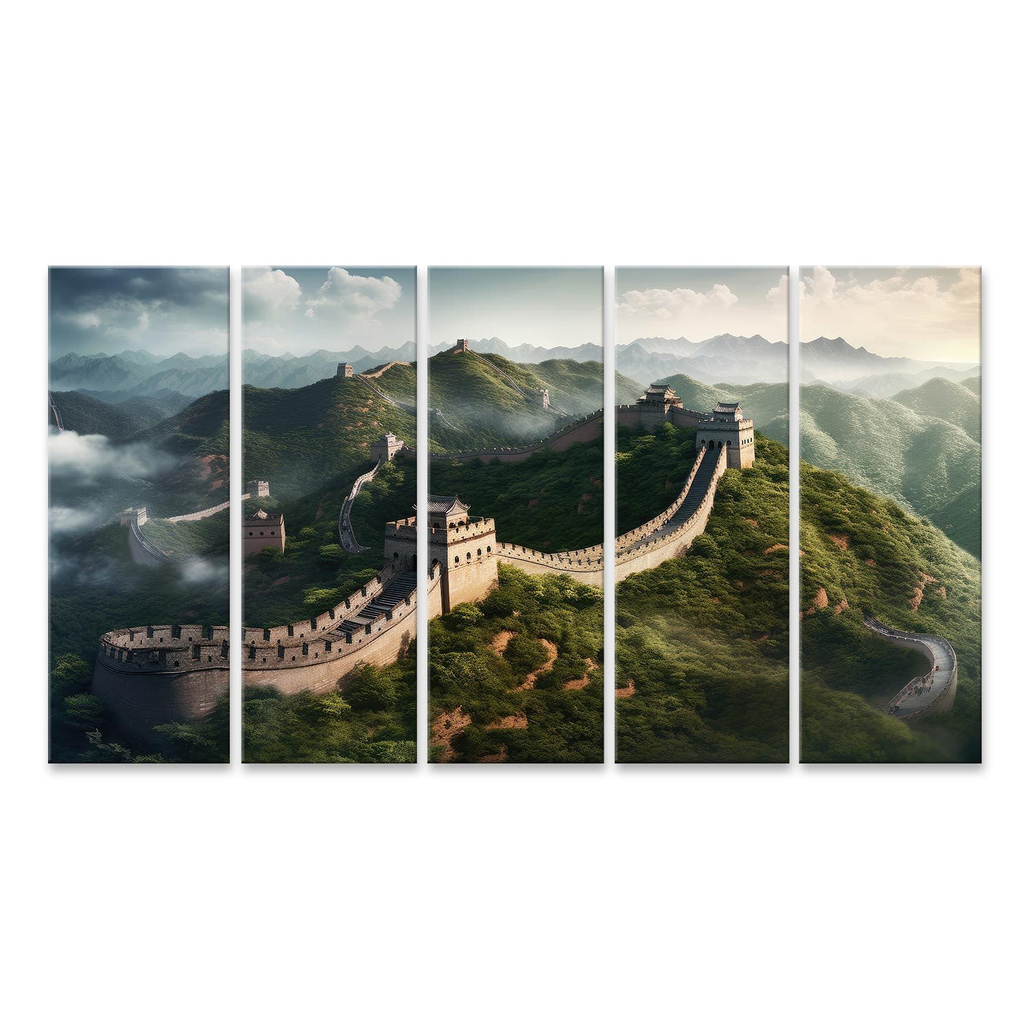 islandburner Leinwandbild Chinesische Mauer China Reisefotografie Bilder